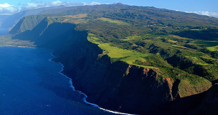 sea cliffs of Molokai